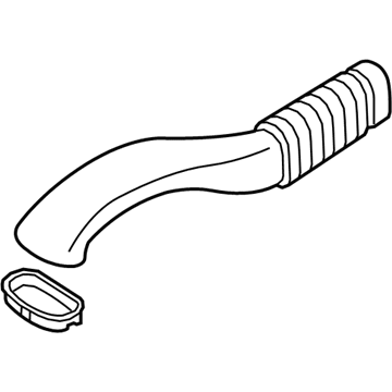 2009 BMW X5 Air Hose - 13717798341