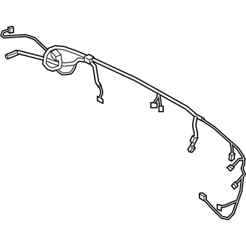 BMW 61128795111 Set Of Cables, Rear Bumper