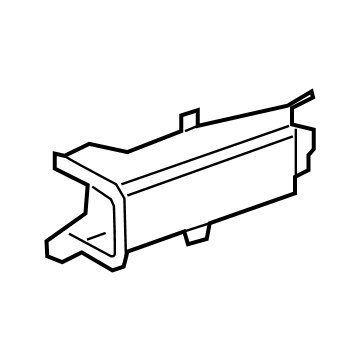 BMW 51748065809 Air Duct, Brake, Left