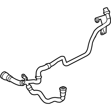 BMW X5 M Radiator Hose - 17127576369