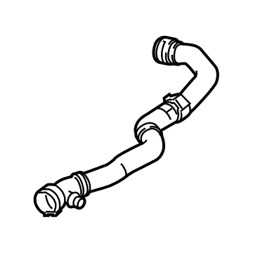 BMW Radiator Hose - 17127535560