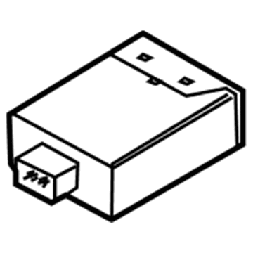 2006 BMW 650i Light Control Module - 61356934837