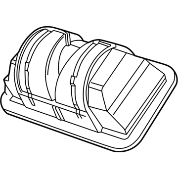 BMW 64518398742 Empty Housing For Heater/Air Condit.Unit