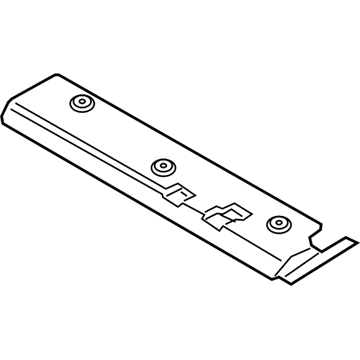 2021 BMW X7 Exhaust Heat Shield - 51487424935