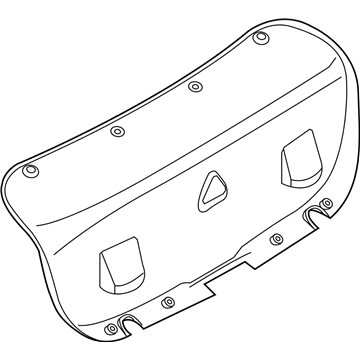 BMW 51497060634 Trim Panel, Trunk Lid