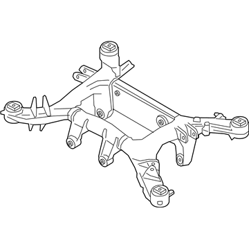 2021 BMW X5 M Rear Crossmember - 33308848905