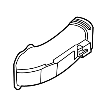 2021 BMW X5 M Air Intake Coupling - 13718662934