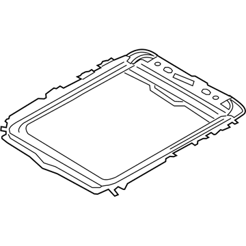 BMW 54107237586 Frame Panoramic Roof