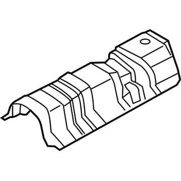 BMW 51487946015 Sound Insulating Tunnel Rear