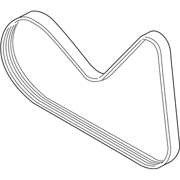 BMW 11287618848 Ribbed V-Belt