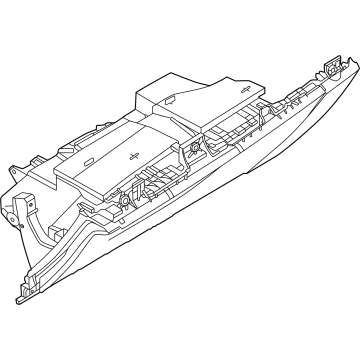 BMW 51165A353A7 Glove Compartment