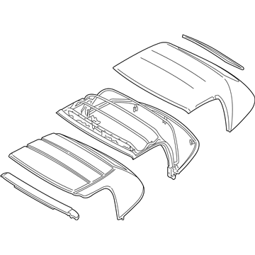 BMW 54347011026 Electrical Folding Top