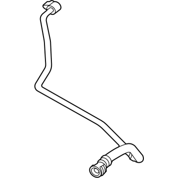 BMW 17228854982 TRANSMISSION OIL COOLER FEED