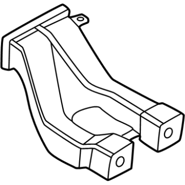 BMW 51169399772 AIR DUCT REAR COMPARTMENT