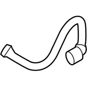 BMW 535i xDrive Radiator Hose - 17127560974