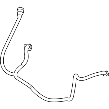 BMW 535i xDrive Coolant Reservoir Hose - 17127560973