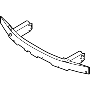 BMW 51118498666 CARRIER, BUMPER FRONT