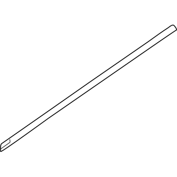 BMW 51368189295 Left Rear Moulding