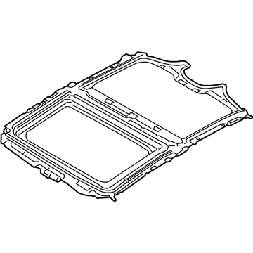 BMW 54107409145 Panoramic Roof, Frame