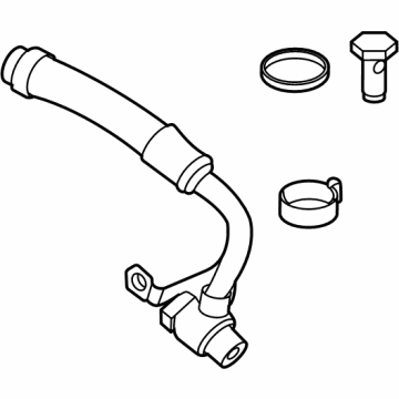 2023 BMW M5 Cooling Hose - 11537883931