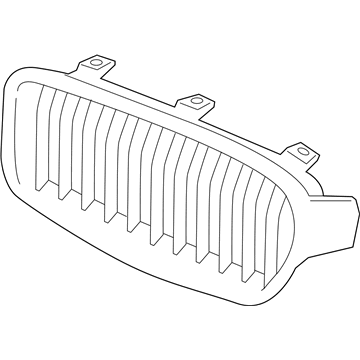 BMW 51137263480 Grille, Front, Right