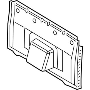 BMW 51477224932 Trim Panel, Trunk Partition