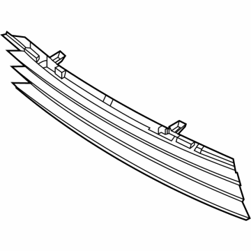 BMW 51117420985 Grill, Air Intake, Center