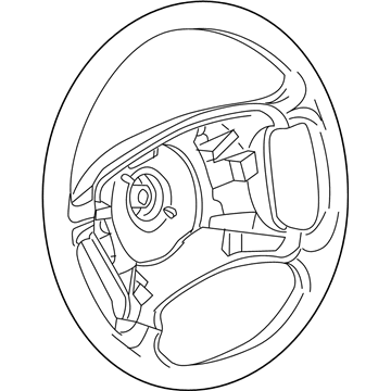 BMW X3 Steering Wheel - 32303411964