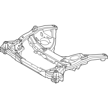 2022 BMW 540i xDrive Front Cross-Member - 31106861106