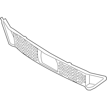 BMW 51118074420 GRILL, AIR INTAKE, CENTER