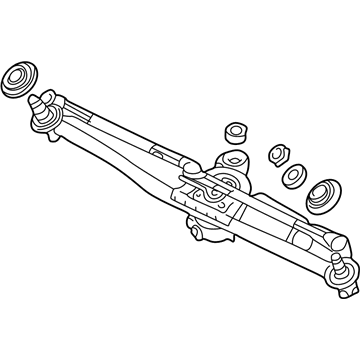 BMW 330i Wiper Pivot - 61617071693