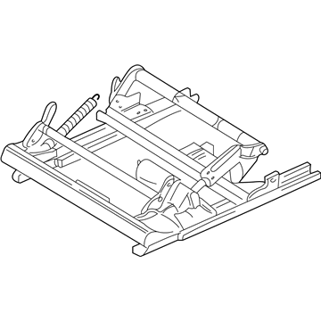 BMW 52107027220 Seat Rail Right