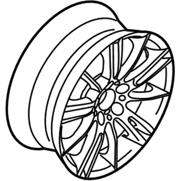 2011 BMW 328i Alloy Wheels - 36118036933