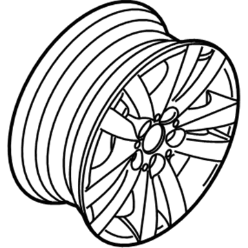 BMW 325xi Alloy Wheels - 36116775600