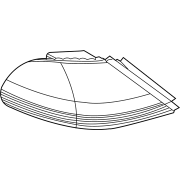 2008 BMW 760Li Back Up Light - 63217164738