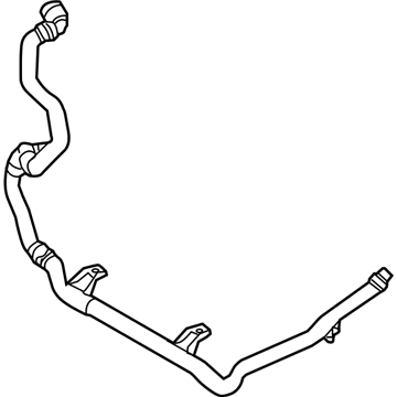 BMW 17127585739 Heater Return Thermostat Hose