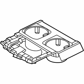 BMW 750e xDrive Cup Holder - 52205A69C46