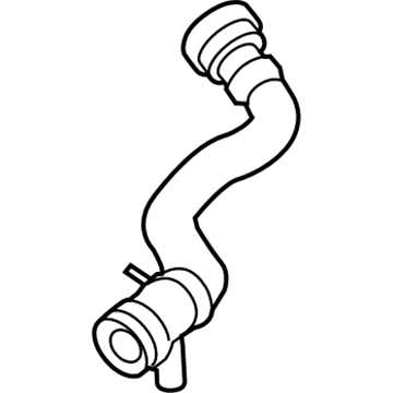 BMW 528i Radiator Hose - 17127619684