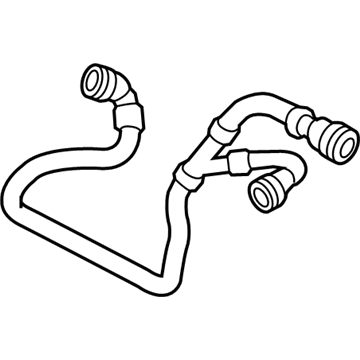 BMW 528i xDrive Cooling Hose - 17127619686