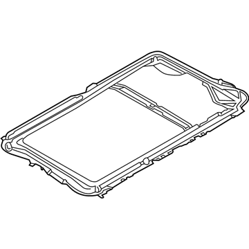 BMW 54107342854 Panoramic Roof, Frame