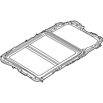 BMW 54107342868 Panoramic Glass Roof, Electric