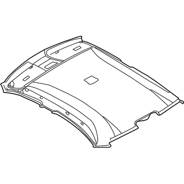 BMW 51447902807 Headliner Sunroof Its