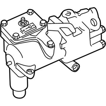 2002 BMW 540i Steering Gearbox - 32131091789