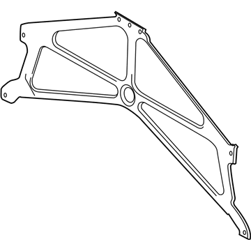 BMW 51648054327 Stiffening Plate