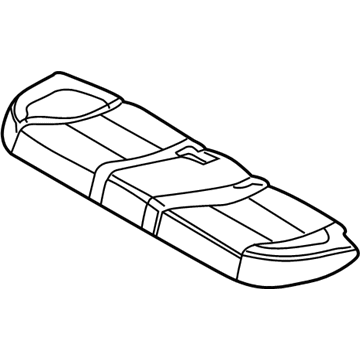 BMW 52207078047 Foam Section, Seat