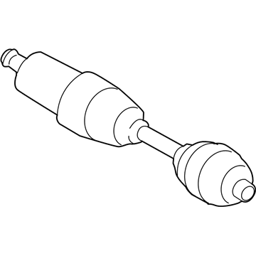 2015 BMW X1 Axle Shaft - 31607605511