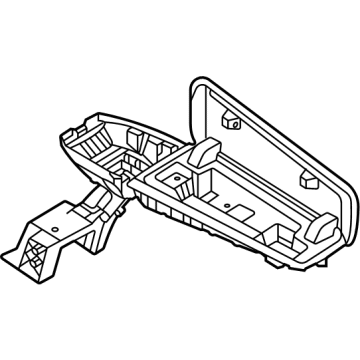 BMW 51164A1CA48 COVER, CENTER ARM REST