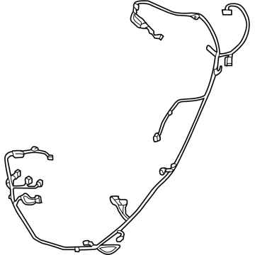 BMW 61128799015 SET OF CABLES, REAR BUMPER