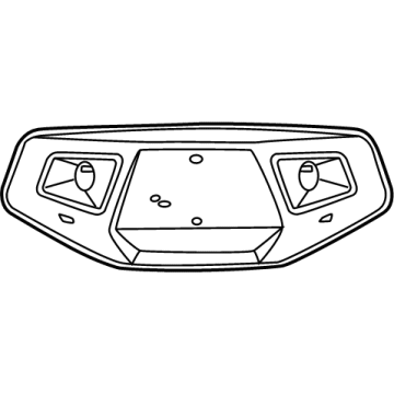 BMW 63315A661A3 READING LIGHT LED FRONT