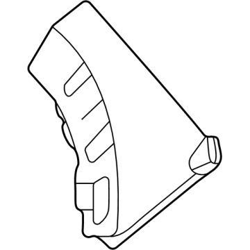 BMW 51749851538 SIDE PANEL AIR DUCT, PRIMED